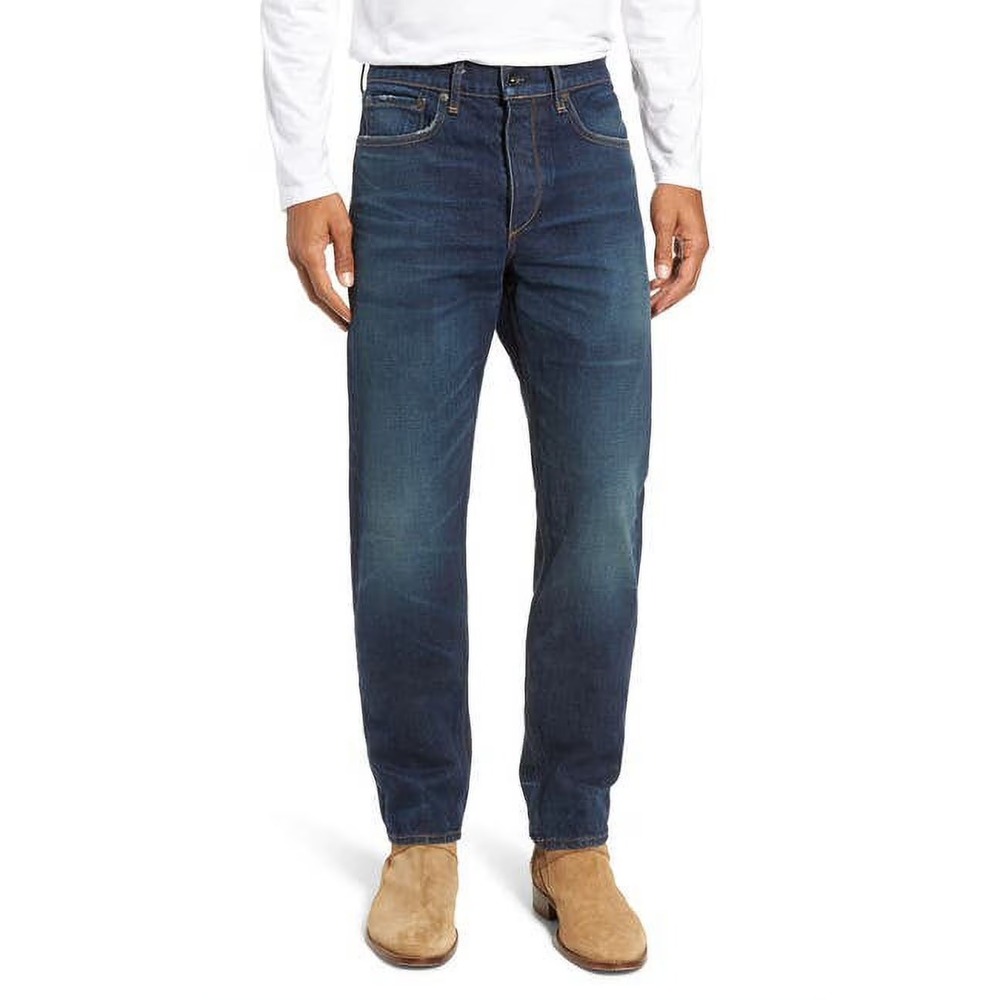 Rag & Bone WORN ACE Fit 2 Slim Fit Jeans Men 30x33 Blue Wash Made in USA $249‎